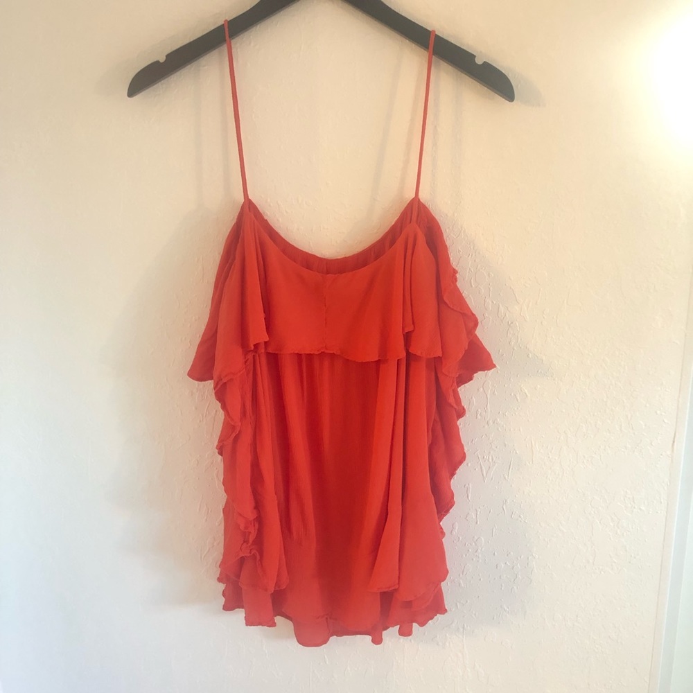 Free People Ruffle Tank - Picture 3 of 12
